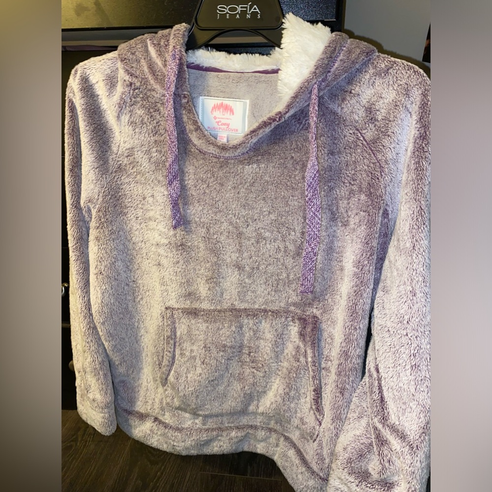 Plush hoodie
